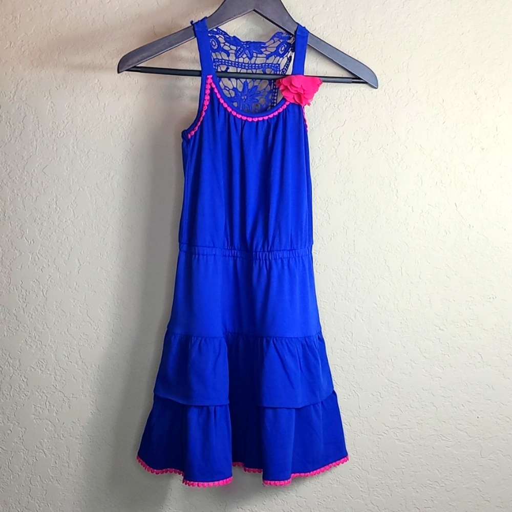 Heirlooms Tiered Crochet Dress, Size 6x